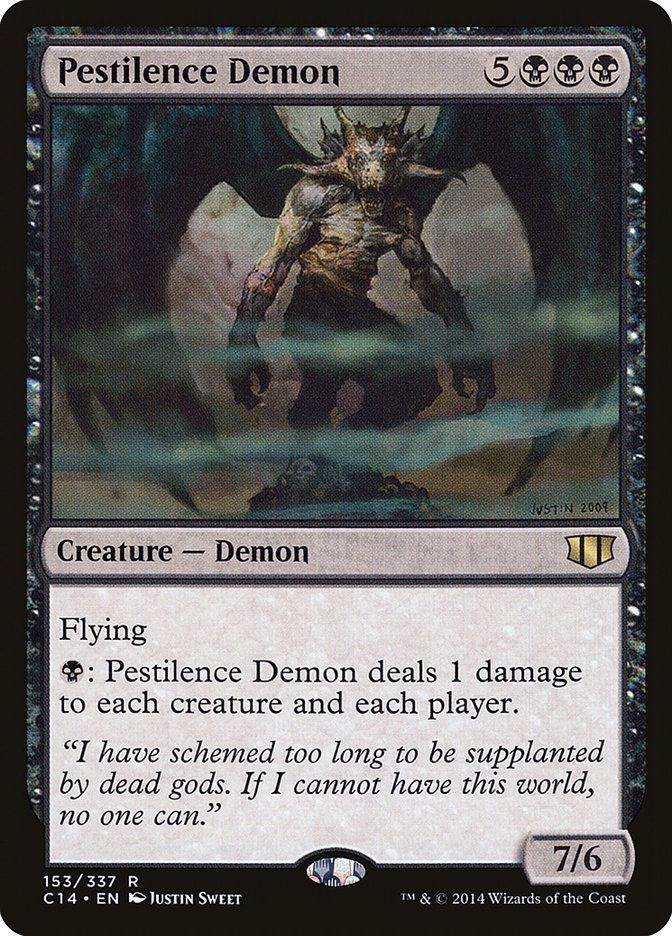 Pestilence Demon [Commander 2014] | Galaxy Games LLC