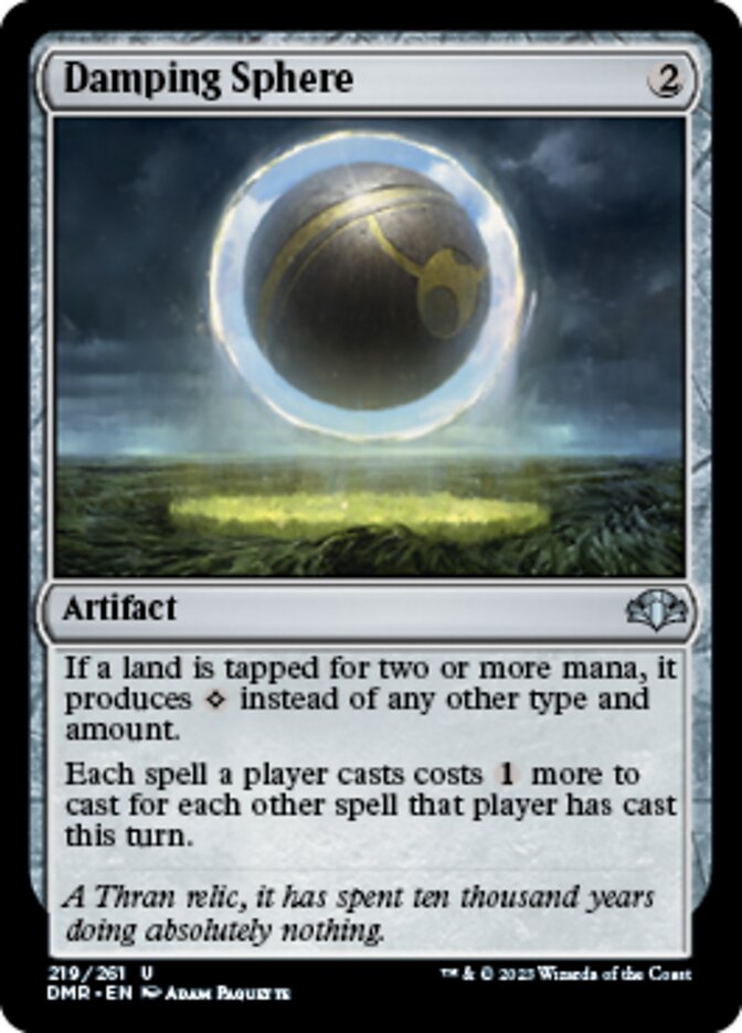 Damping Sphere [Dominaria Remastered] | Galaxy Games LLC