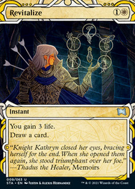 Revitalize (Foil Etched) [Strixhaven: School of Mages Mystical Archive] | Galaxy Games LLC