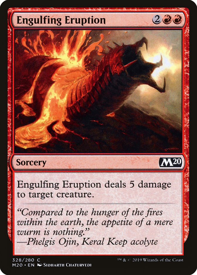 Engulfing Eruption [Core Set 2020] | Galaxy Games LLC