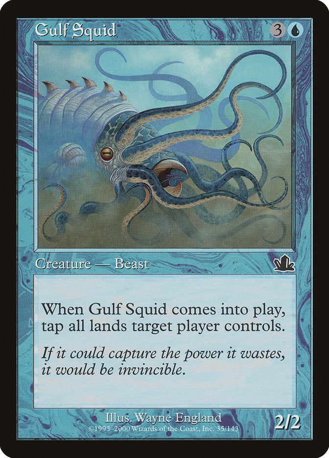 Gulf Squid [Prophecy] | Galaxy Games LLC