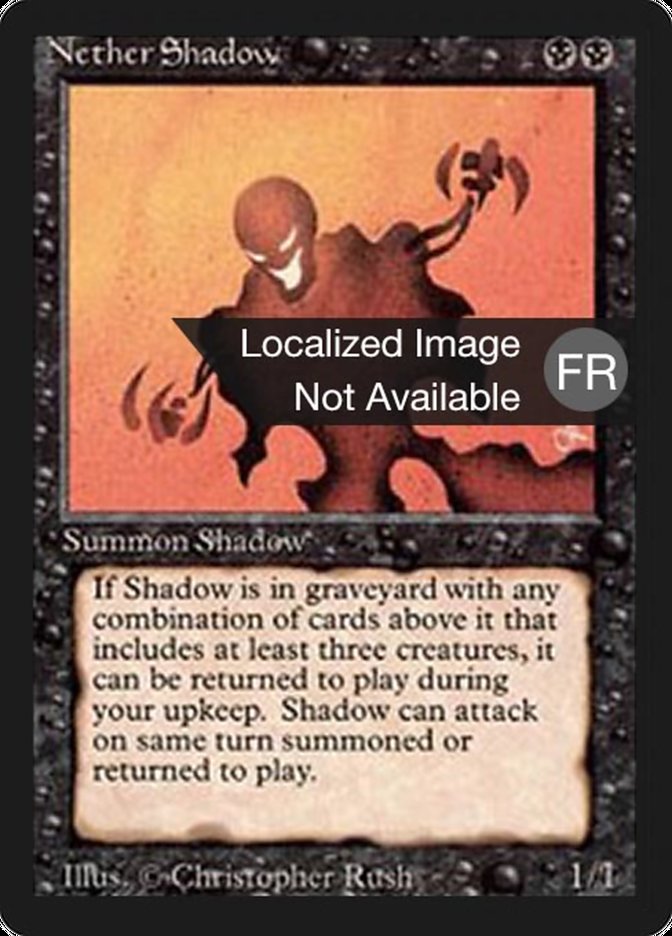 Nether Shadow [Foreign Black Border] | Galaxy Games LLC