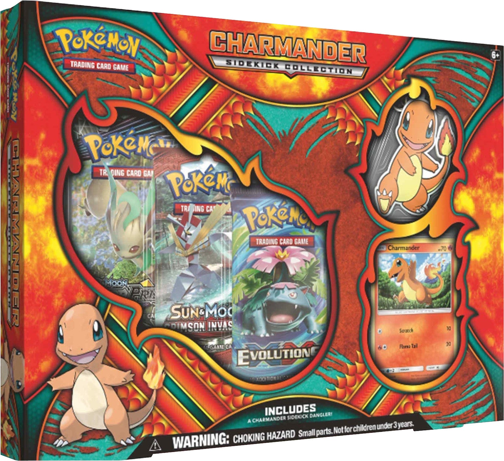 Sun & Moon: Ultra Prism - Charmander Sidekick Collection | Galaxy Games LLC