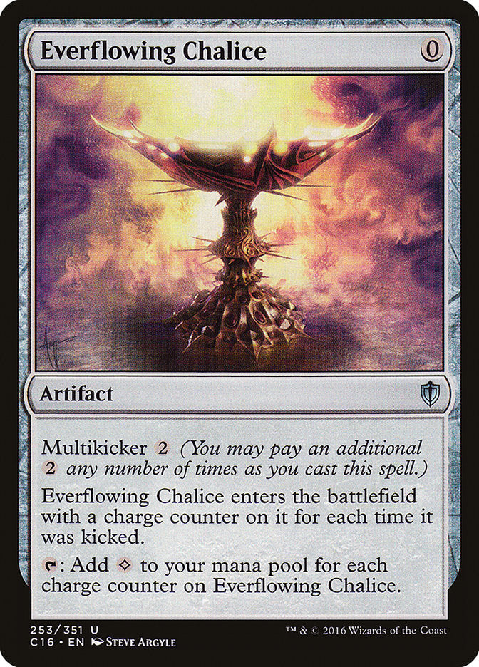 Everflowing Chalice [Commander 2016] | Galaxy Games LLC