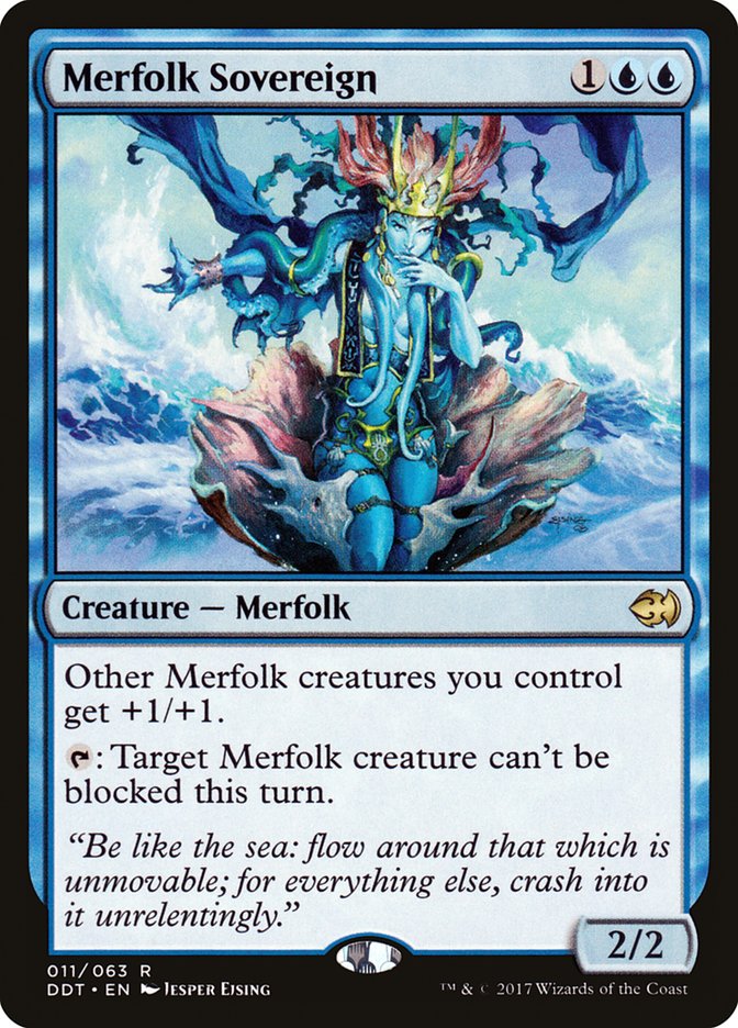 Merfolk Sovereign [Duel Decks: Merfolk vs. Goblins] | Galaxy Games LLC