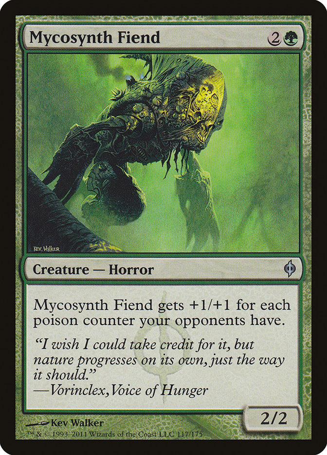 Mycosynth Fiend [New Phyrexia] | Galaxy Games LLC