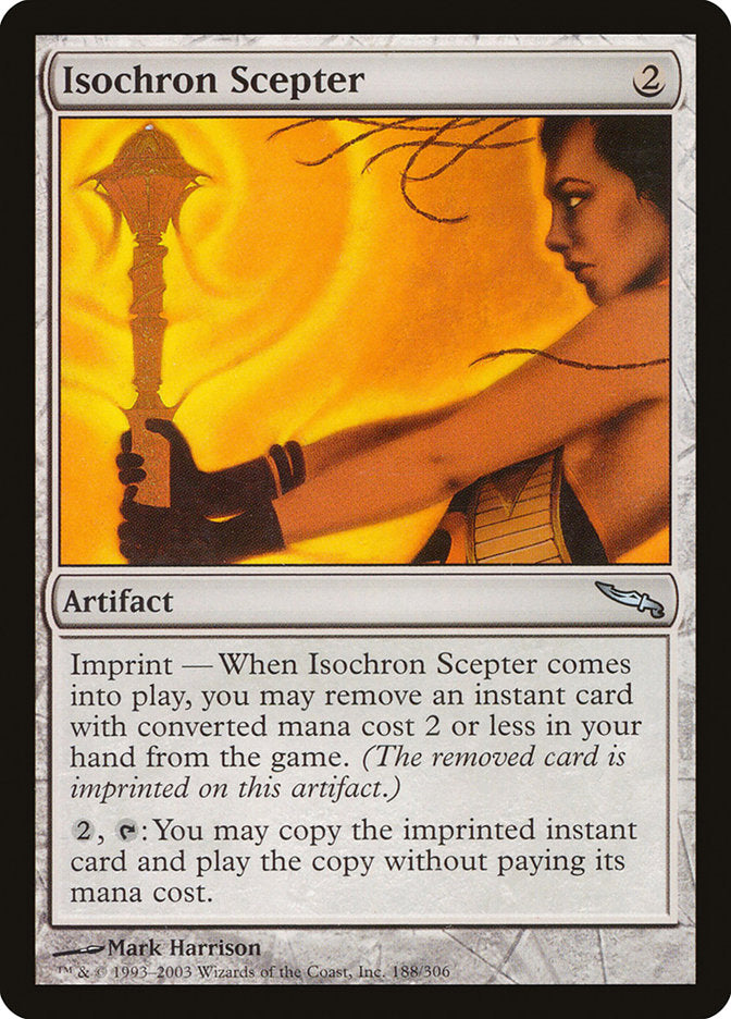 Isochron Scepter [Mirrodin] | Galaxy Games LLC