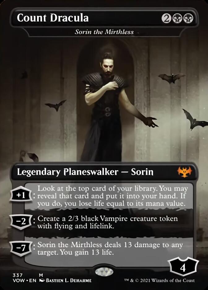 Sorin the Mirthless - Count Dracula [Innistrad: Crimson Vow] | Galaxy Games LLC