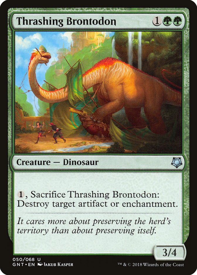 Thrashing Brontodon [Game Night 2018] | Galaxy Games LLC