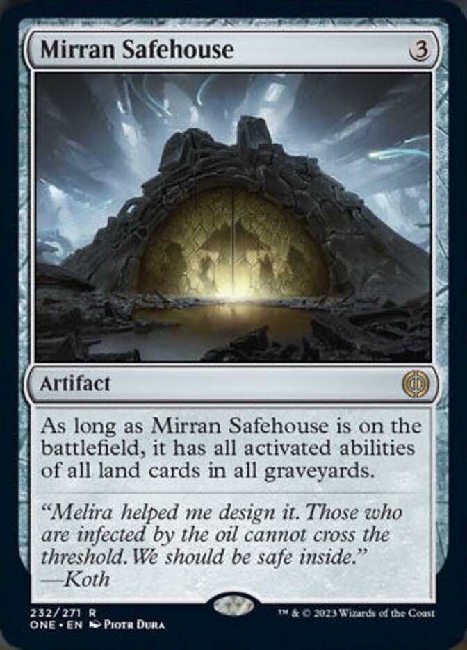 Mirran Safehouse [Phyrexia: All Will Be One] | Galaxy Games LLC