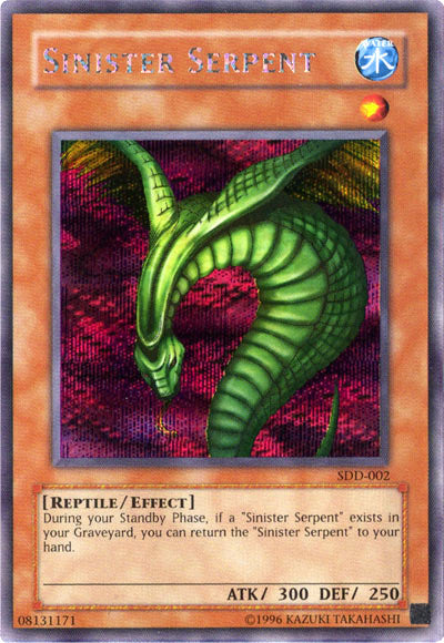 Sinister Serpent [SDD-002] Secret Rare | Galaxy Games LLC