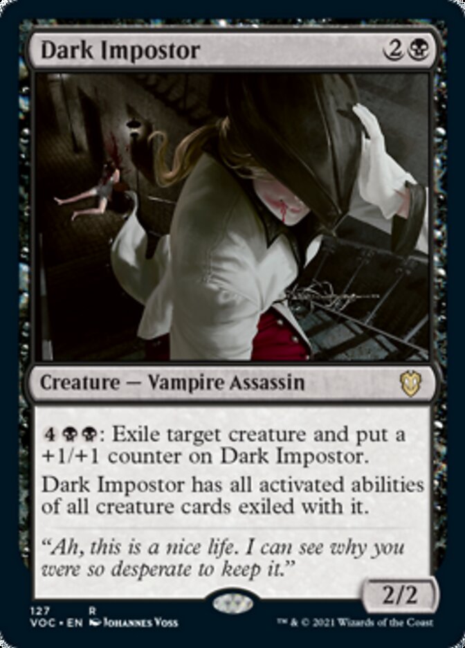 Dark Impostor [Innistrad: Crimson Vow Commander] | Galaxy Games LLC