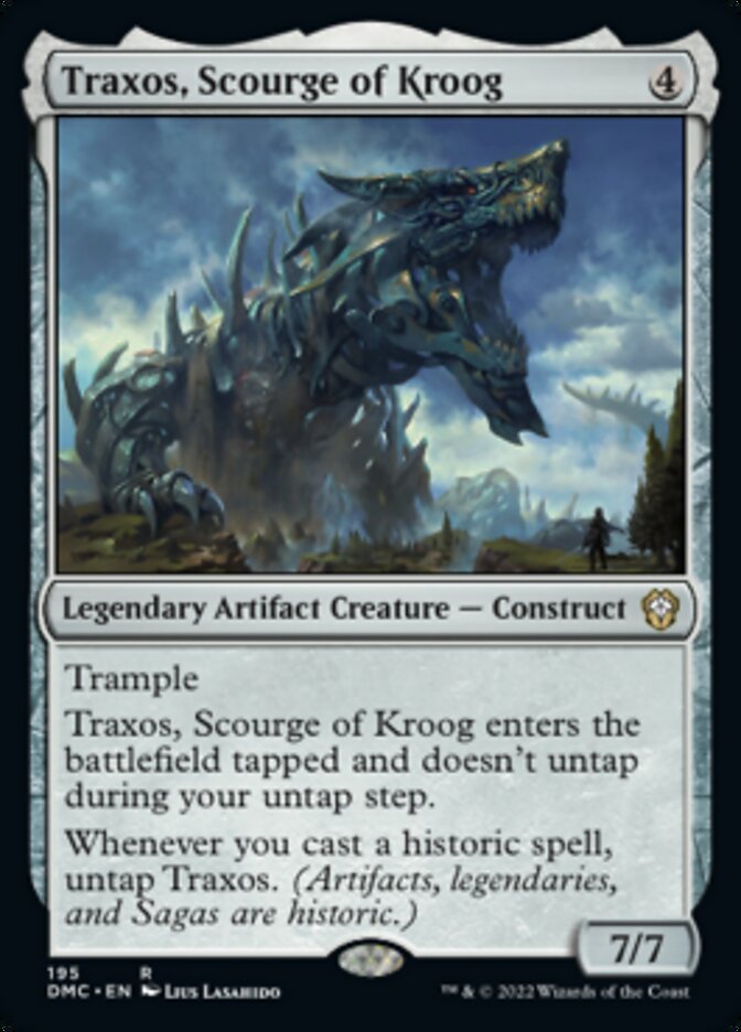 Traxos, Scourge of Kroog [Dominaria United Commander] | Galaxy Games LLC