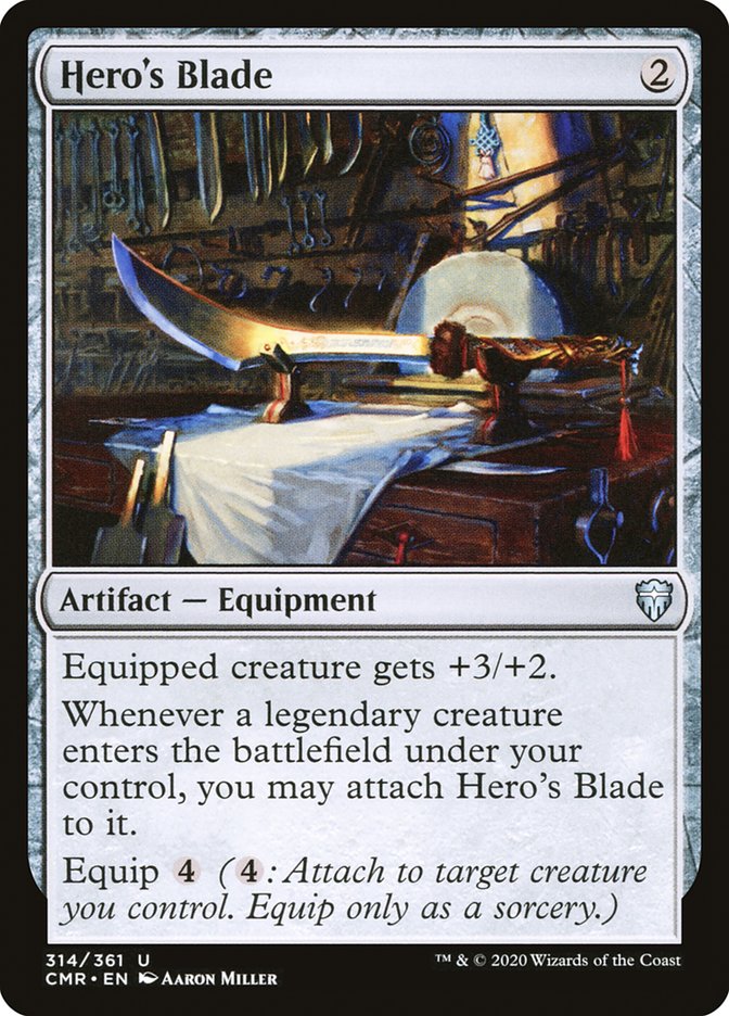 Hero's Blade (314) [Commander Legends] | Galaxy Games LLC