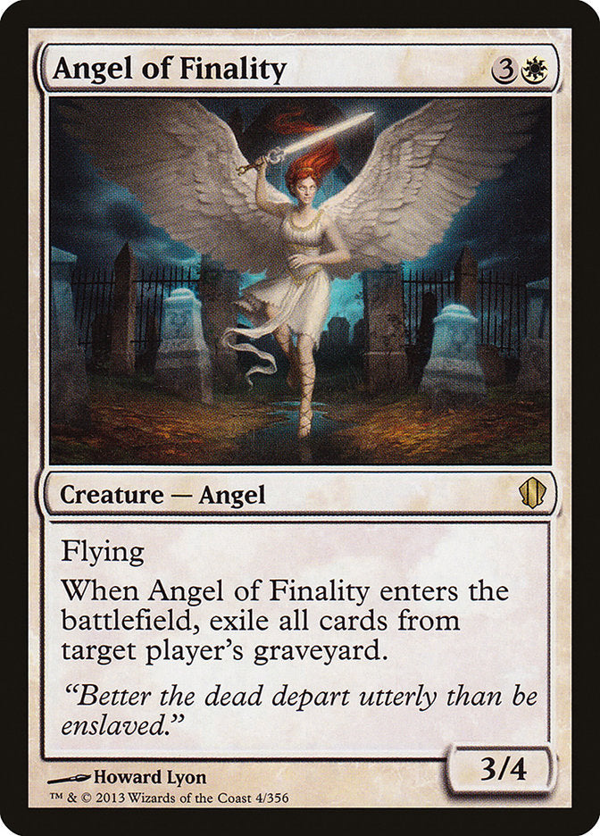 Angel of Finality [Commander 2013] | Galaxy Games LLC