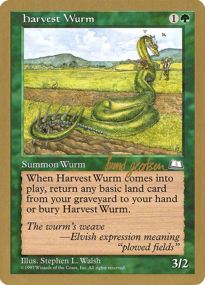 Harvest Wurm (Svend Geertsen) [World Championship Decks 1997] | Galaxy Games LLC