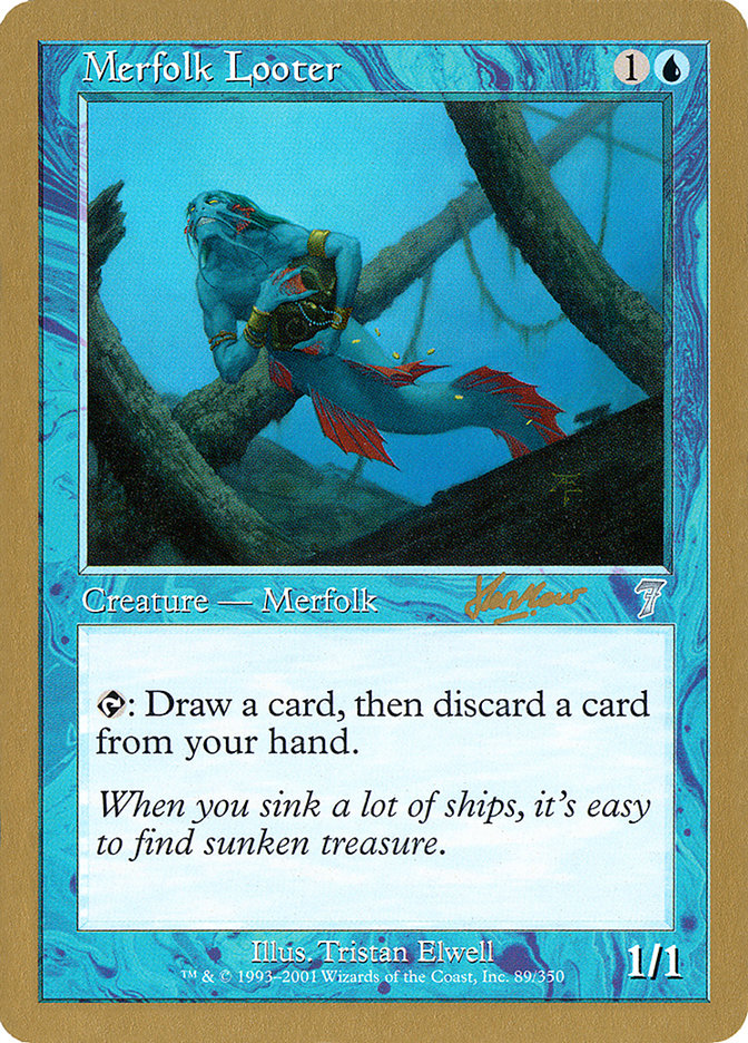 Merfolk Looter (Sim Han How) [World Championship Decks 2002] | Galaxy Games LLC