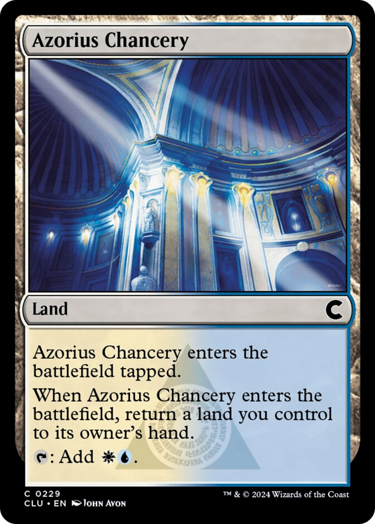 Azorius Chancery [Ravnica: Clue Edition] | Galaxy Games LLC