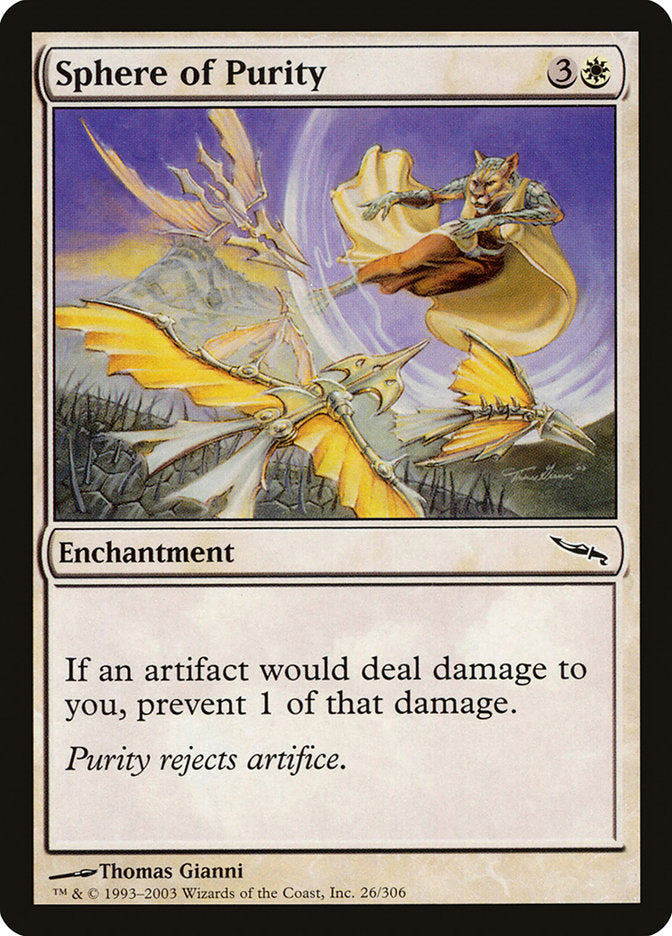 Sphere of Purity [Mirrodin] | Galaxy Games LLC