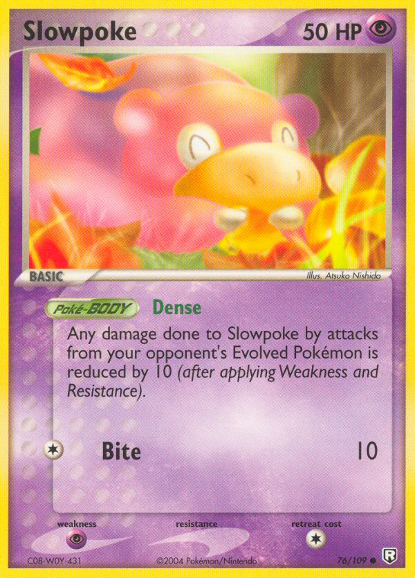 Slowpoke (76/109) [EX: Team Rocket Returns] | Galaxy Games LLC