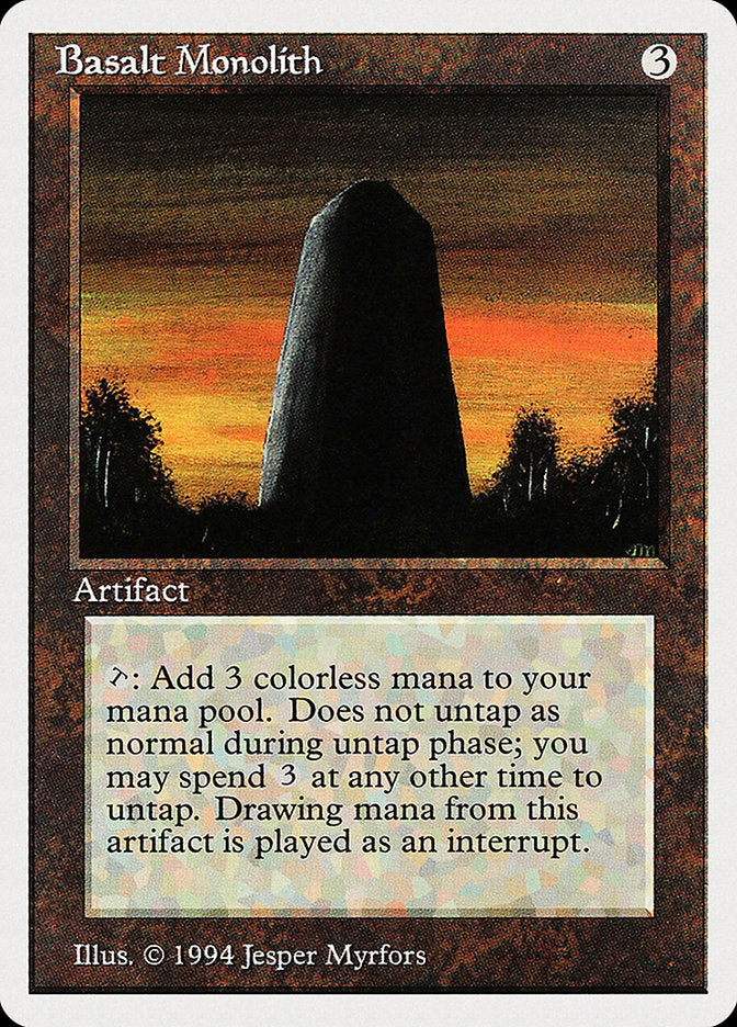 Basalt Monolith [Summer Magic / Edgar] | Galaxy Games LLC