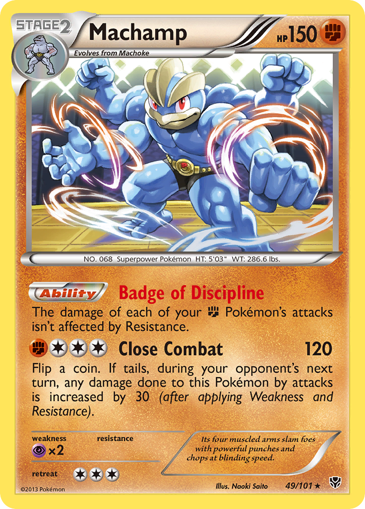 Machamp (49/101) [Black & White: Plasma Blast] | Galaxy Games LLC