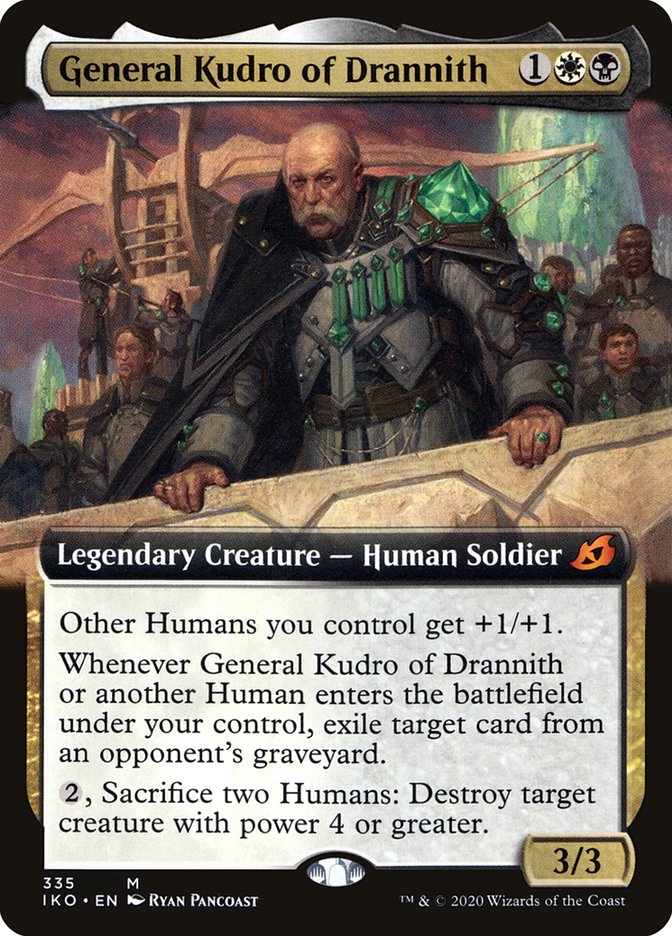 General Kudro of Drannith (Extended Art) [Ikoria: Lair of Behemoths] | Galaxy Games LLC