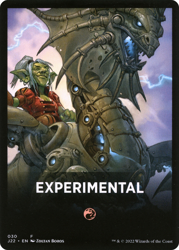 Experimental Theme Card [Jumpstart 2022 Front Cards] | Galaxy Games LLC