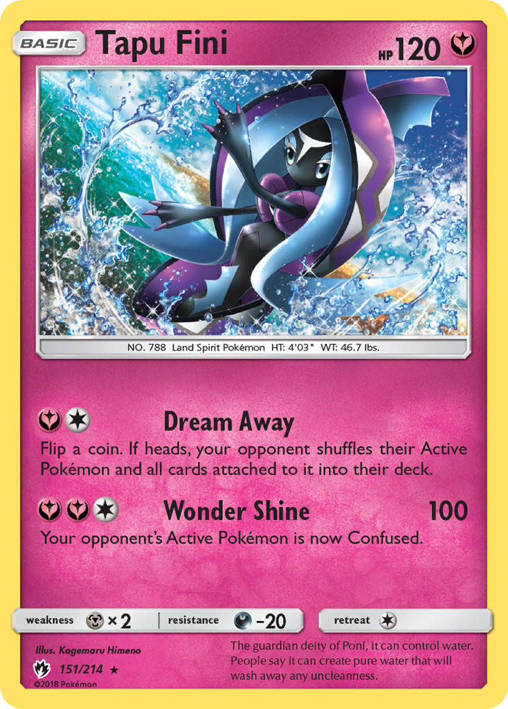 Tapu Fini (151/214) [Sun & Moon: Lost Thunder] | Galaxy Games LLC