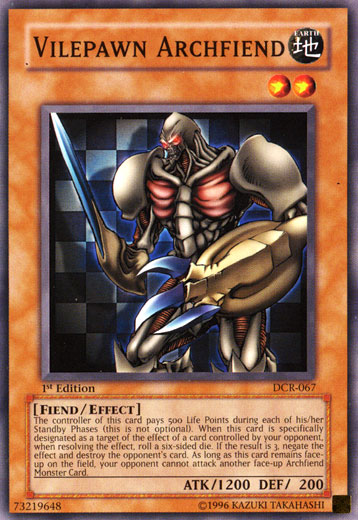 Vilepawn Archfiend [DCR-067] Common | Galaxy Games LLC