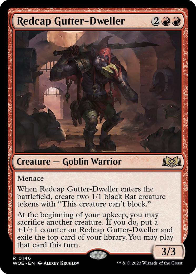 Redcap Gutter-Dweller [Wilds of Eldraine] | Galaxy Games LLC