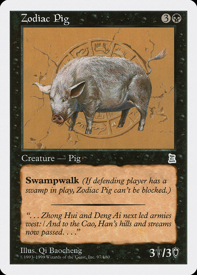 Zodiac Pig [Portal Three Kingdoms] | Galaxy Games LLC