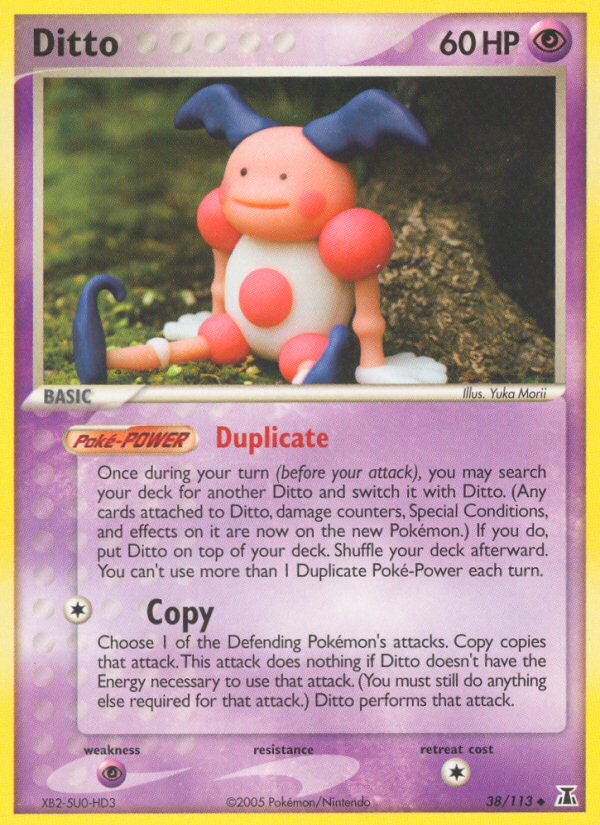 Ditto (38/113) [EX: Delta Species] | Galaxy Games LLC