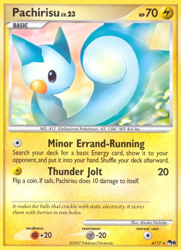 Pachirisu (4/17) [POP Series 6] | Galaxy Games LLC