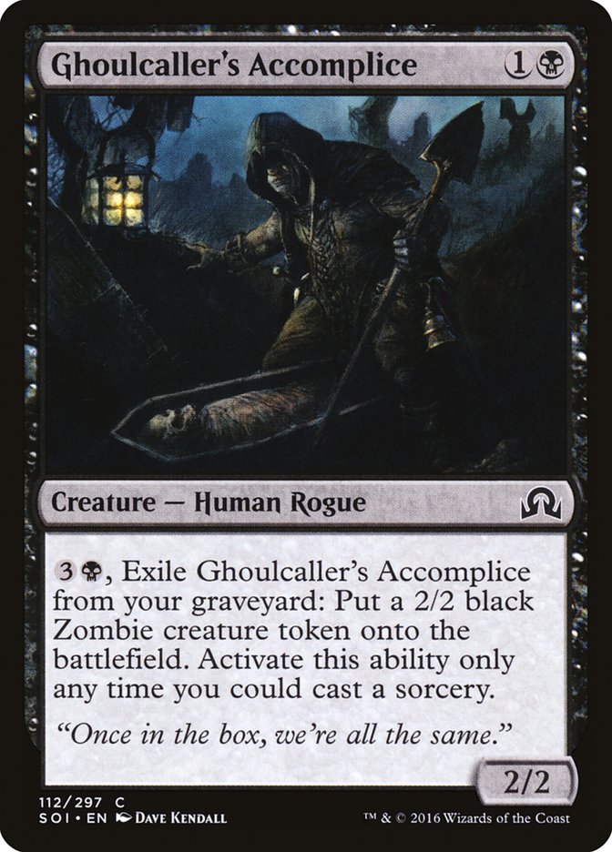 Ghoulcaller's Accomplice [Shadows over Innistrad] | Galaxy Games LLC