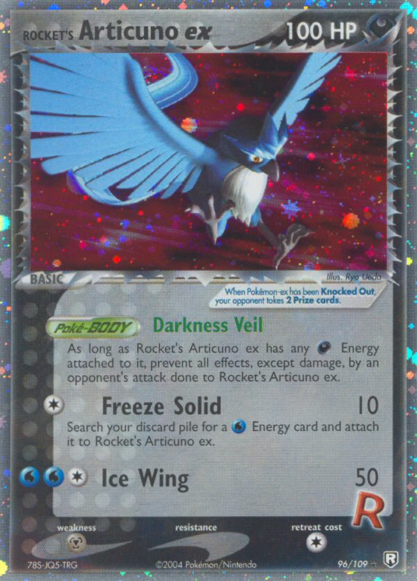 Rocket's Articuno ex (96/109) [EX: Team Rocket Returns] | Galaxy Games LLC