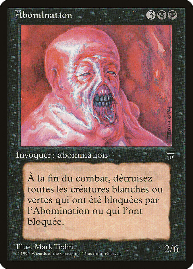 Abomination (French) [Renaissance] | Galaxy Games LLC