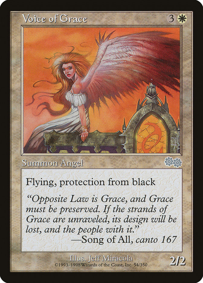 Voice of Grace [Urza's Saga] | Galaxy Games LLC