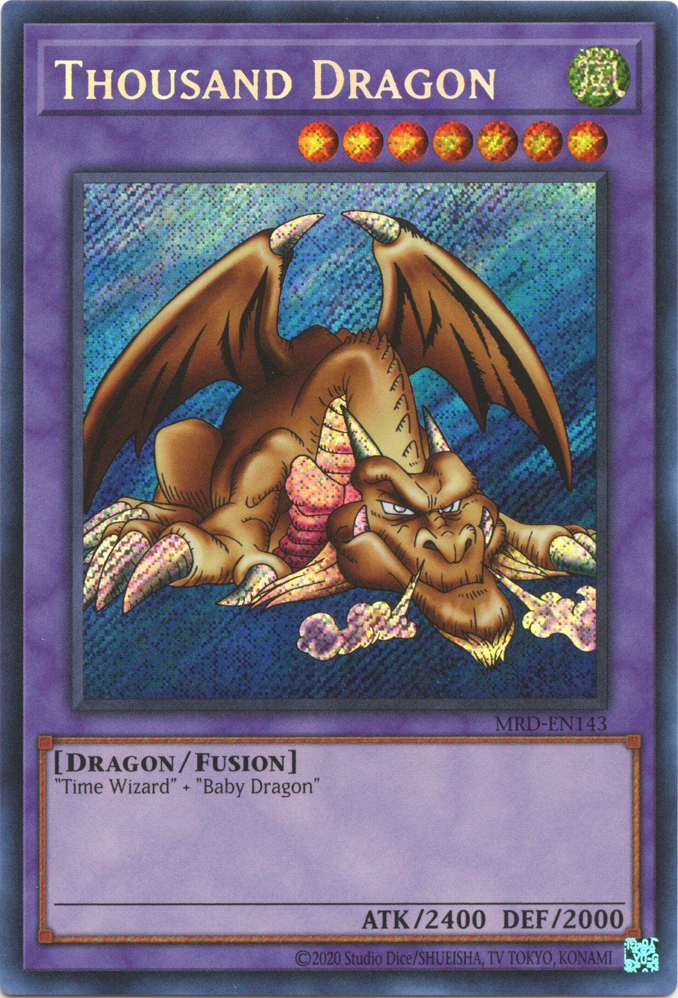 Thousand Dragon (25th Anniversary) [MRD-EN143] Secret Rare | Galaxy Games LLC
