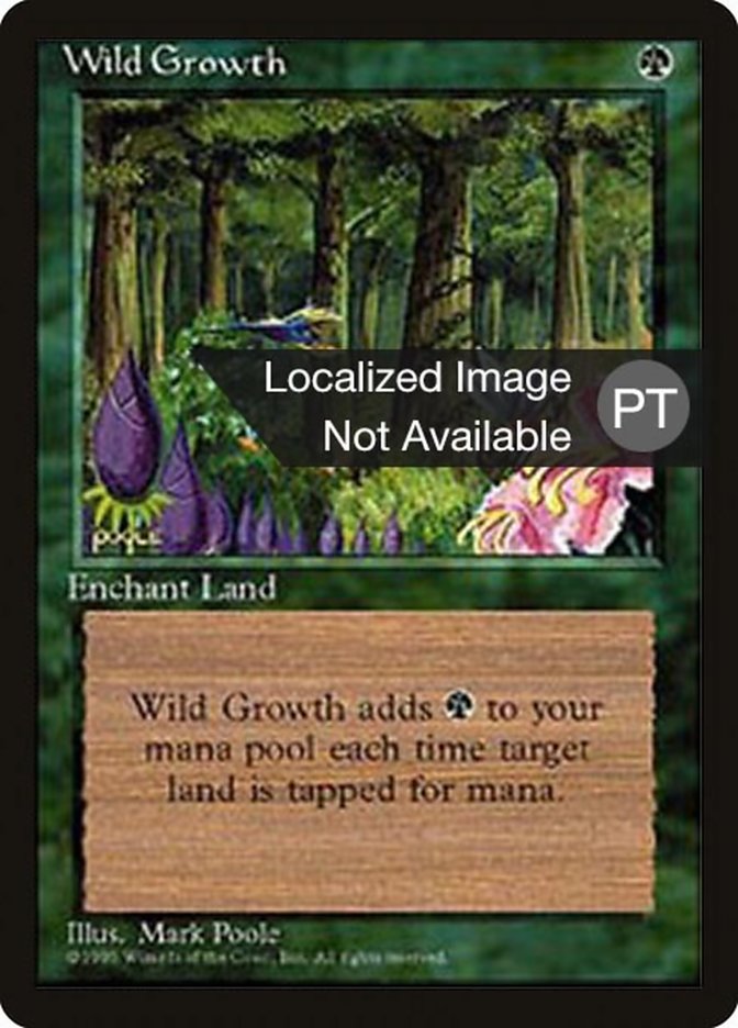 Wild Growth [Fourth Edition (Foreign Black Border)] | Galaxy Games LLC