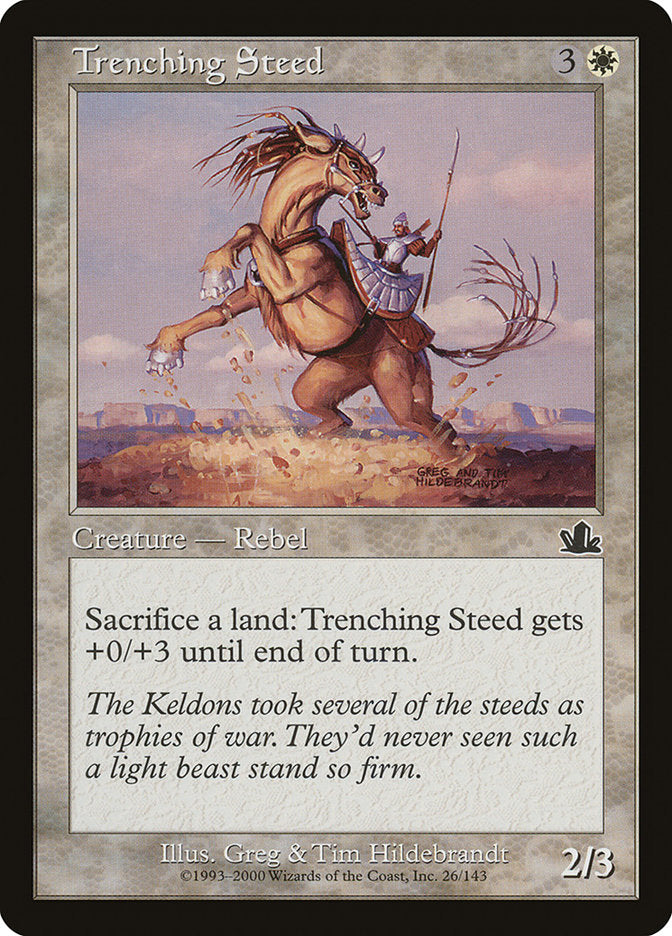 Trenching Steed [Prophecy] | Galaxy Games LLC