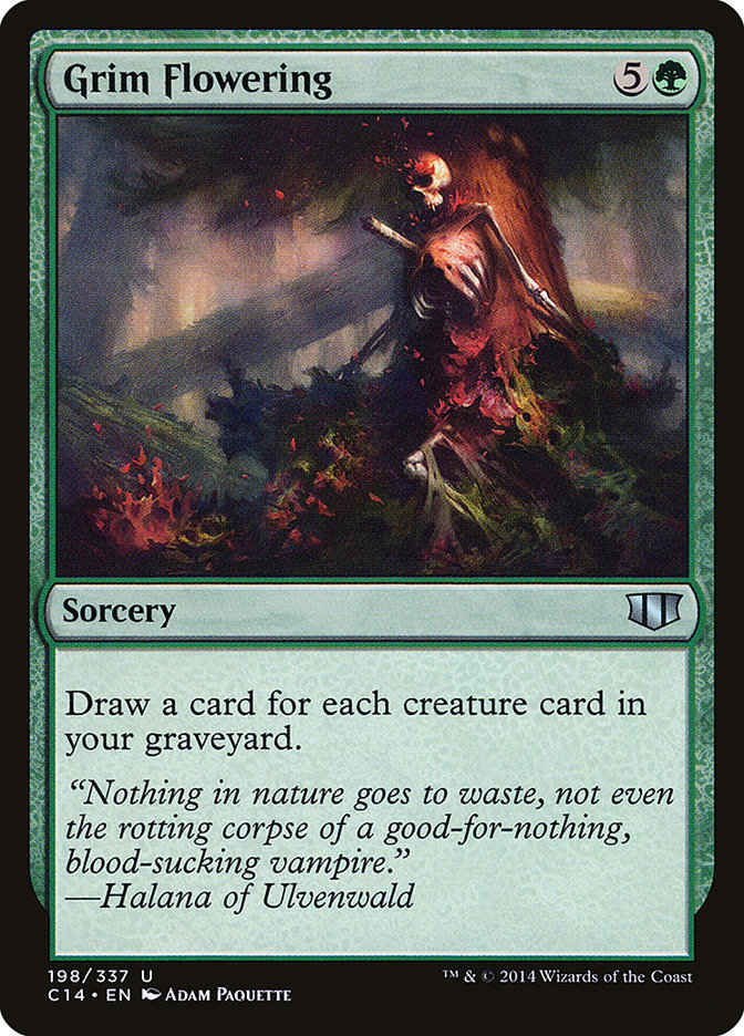 Grim Flowering [Commander 2014] | Galaxy Games LLC