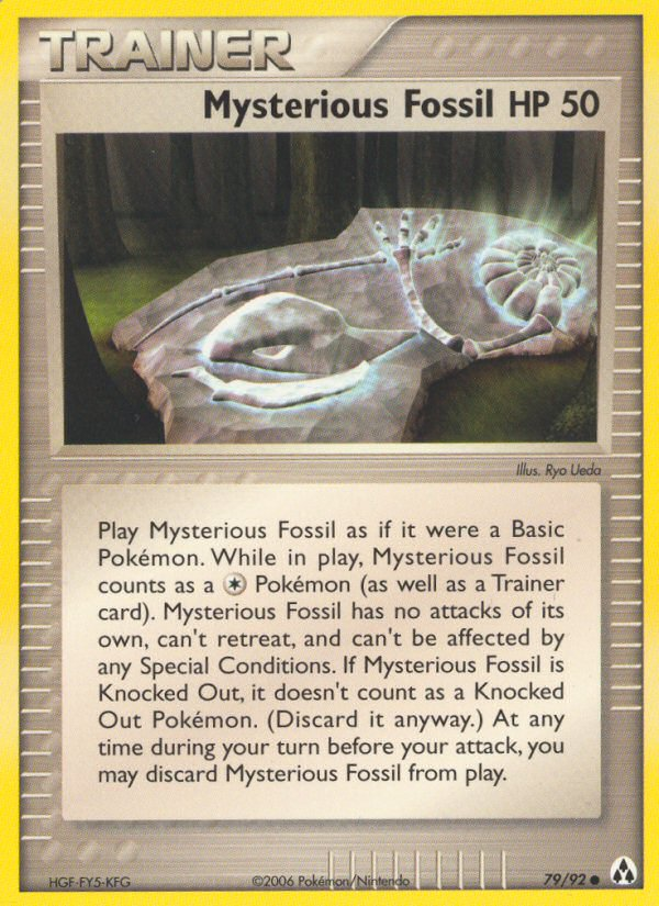 Mysterious Fossil (79/92) [EX: Legend Maker] | Galaxy Games LLC