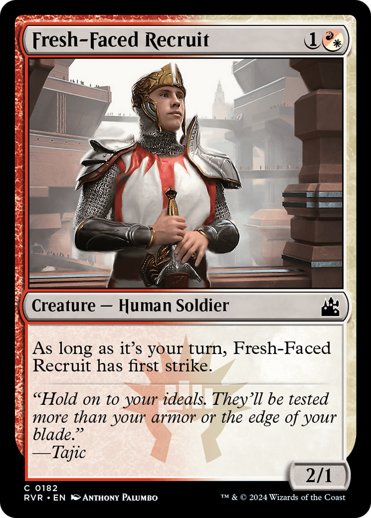 Fresh-Faced Recruit [Ravnica Remastered] | Galaxy Games LLC