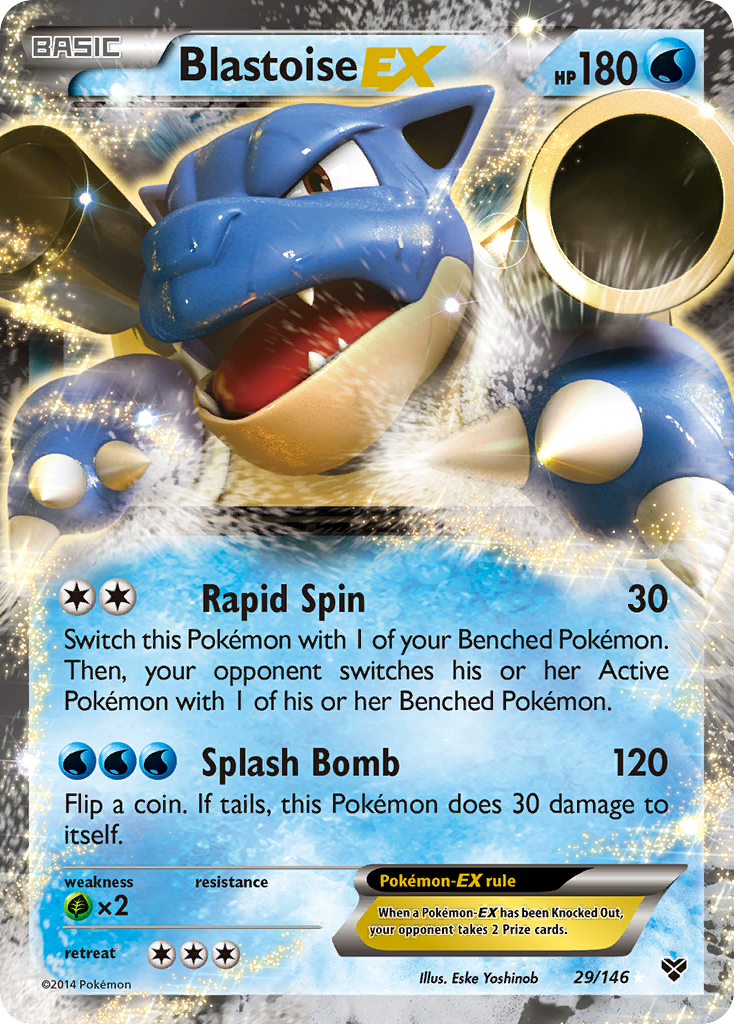 Blastoise EX (29/146) [XY: Base Set] | Galaxy Games LLC