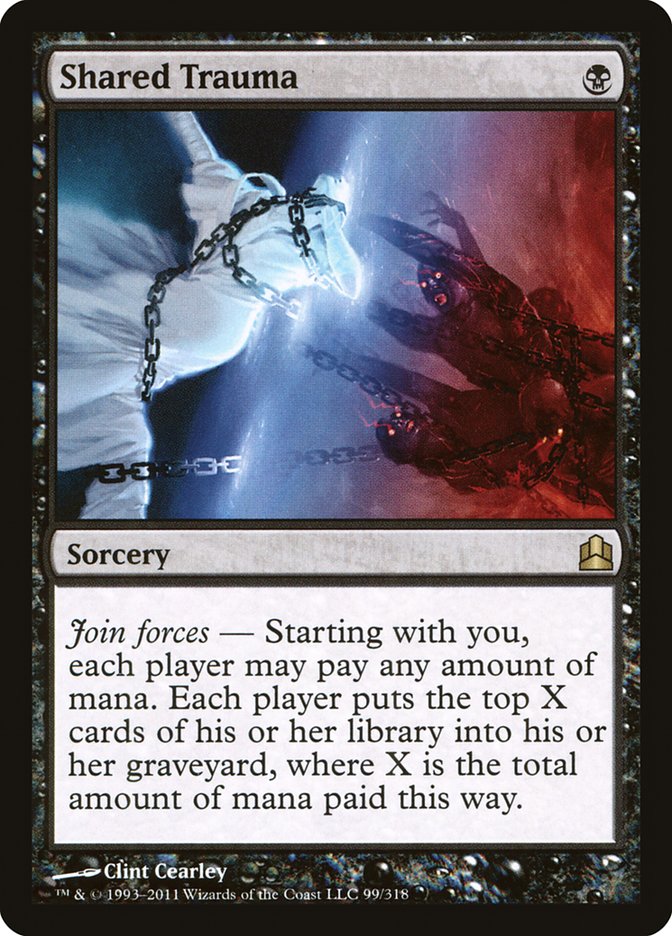 Shared Trauma [Commander 2011] | Galaxy Games LLC