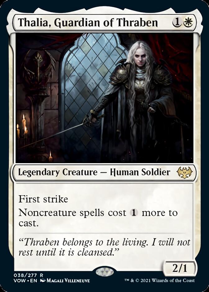 Thalia, Guardian of Thraben [Innistrad: Crimson Vow] | Galaxy Games LLC