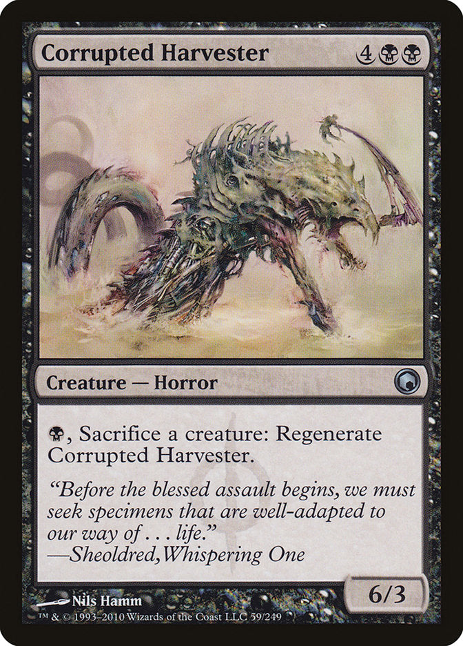 Corrupted Harvester [Scars of Mirrodin] | Galaxy Games LLC