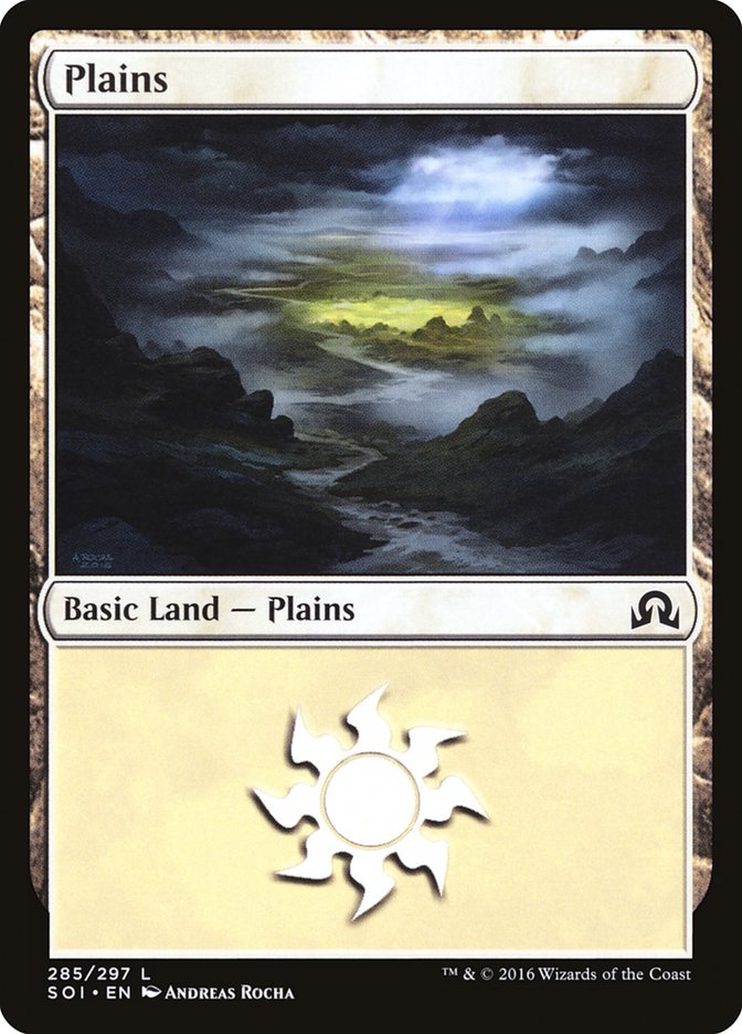 Plains (285) [Shadows over Innistrad] | Galaxy Games LLC