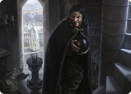 Grima, Saruman's Footman Art Card [The Lord of the Rings: Tales of Middle-earth Art Series] | Galaxy Games LLC